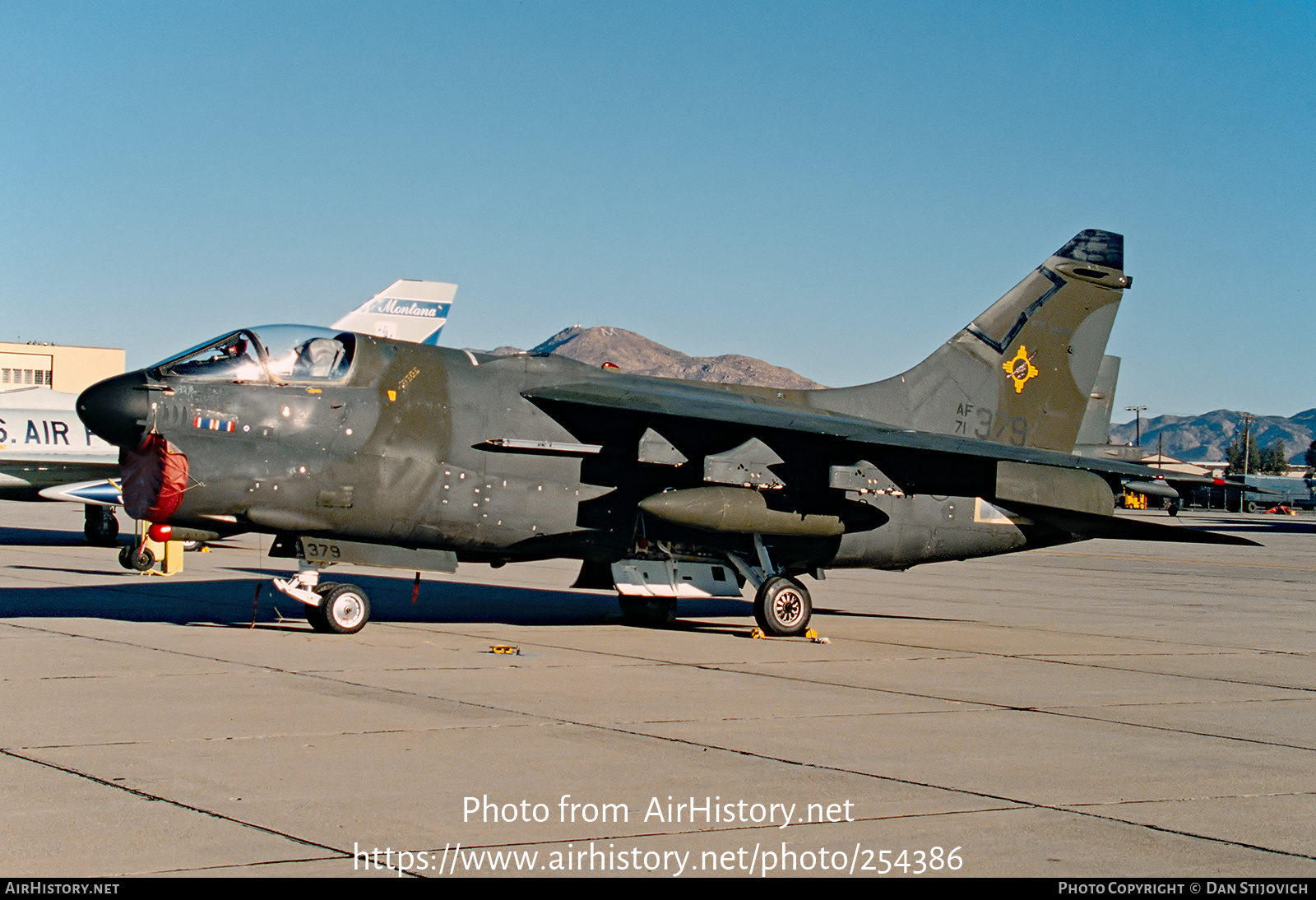 Aircraft Photo of 71-0379 / AF71-379 | LTV A-7D Corsair II | USA - Air Force | AirHistory.net #254386