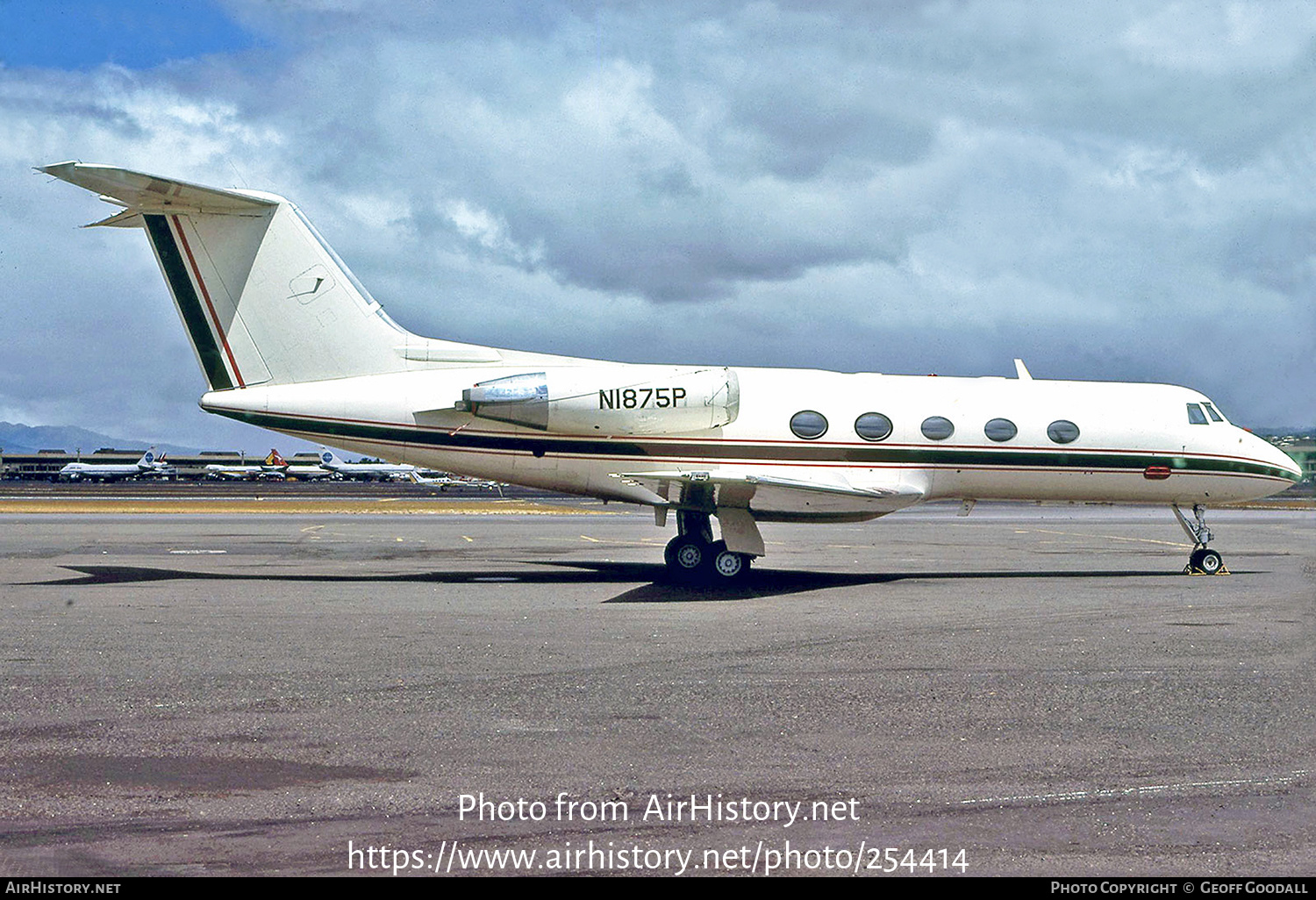 Aircraft Photo of N1875P | Grumman American G-1159 Gulfstream II-SP | AirHistory.net #254414