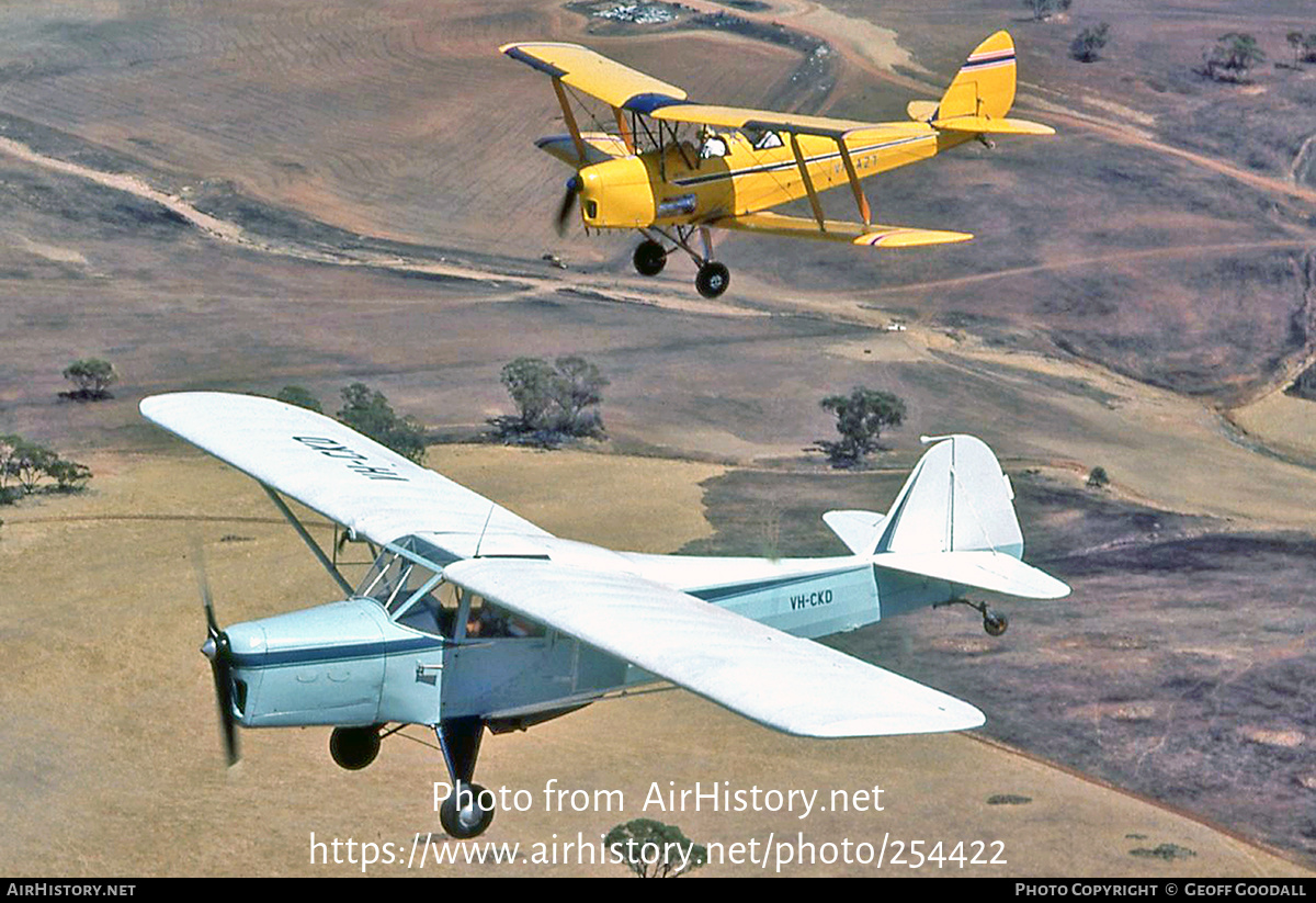 Aircraft Photo of VH-CKD | Taylorcraft J Auster Mk5D | AirHistory.net #254422