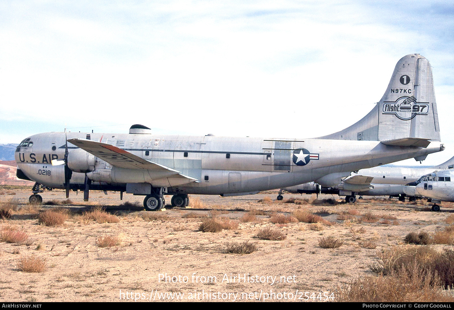 Aircraft Photo of N97KC | Boeing C-97G Stratofreighter | Flight 97 Restaurant | USA - Air Force | AirHistory.net #254454