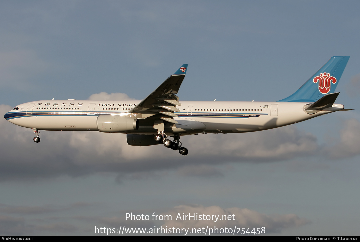 Aircraft Photo of F-WWYD | Airbus A330-343E | China Southern Airlines | AirHistory.net #254458