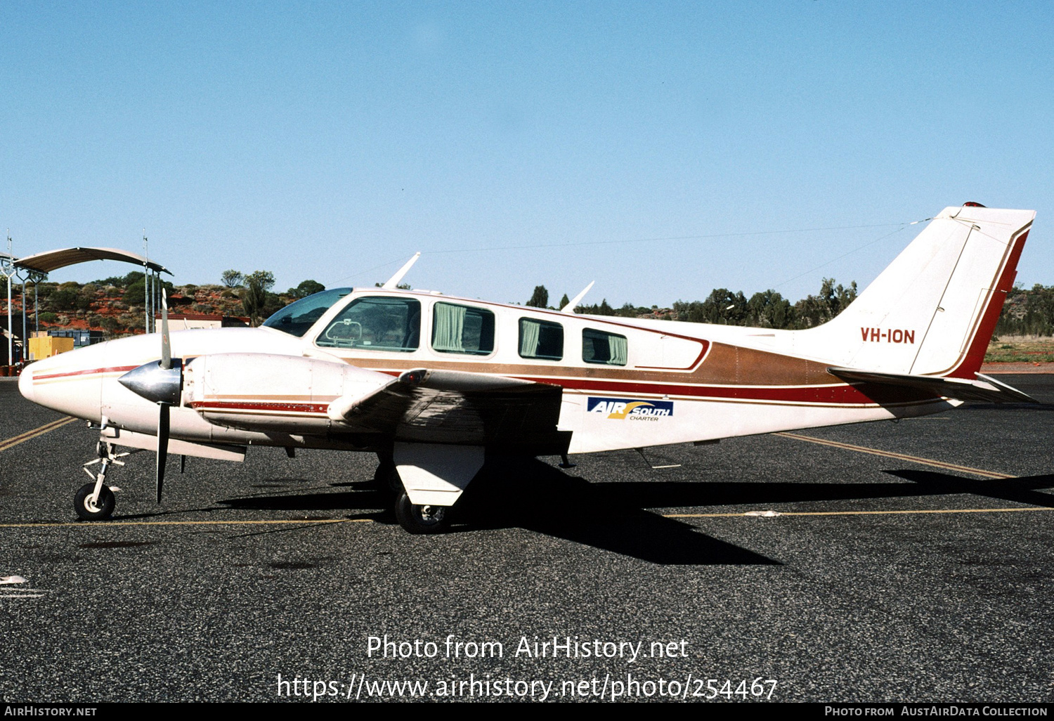 Aircraft Photo of VH-ION | Beech 58 Baron | Air South Charter | AirHistory.net #254467