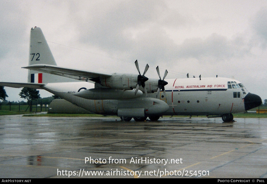 Aircraft Photo of A97-172 | Lockheed C-130E Hercules (L-382) | Australia - Air Force | AirHistory.net #254501