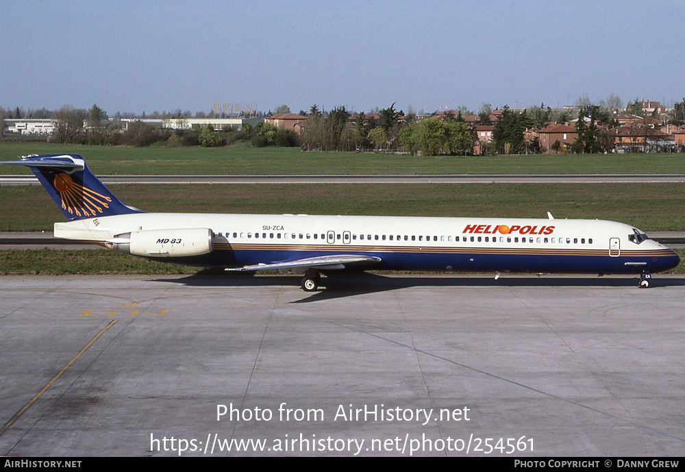 Aircraft Photo of SU-ZCA | McDonnell Douglas MD-83 (DC-9-83) | Heliopolis Airlines | AirHistory.net #254561