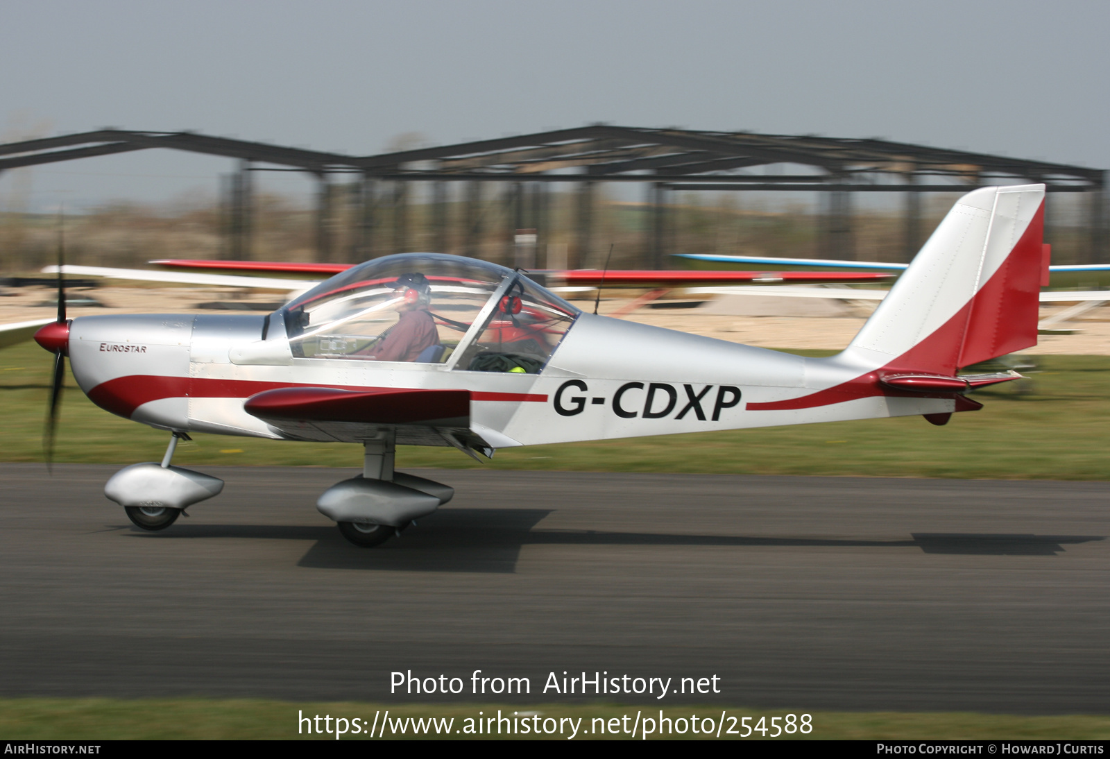 Aircraft Photo of G-CDXP | Evektor-Aerotechnik EV-97 Eurostar | AirHistory.net #254588