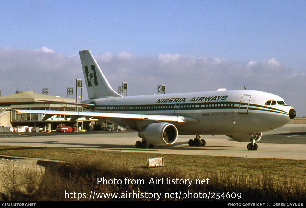 Aircraft Photo of 5N-AUF | Airbus A310-222 | Nigeria Airways | AirHistory.net #254609