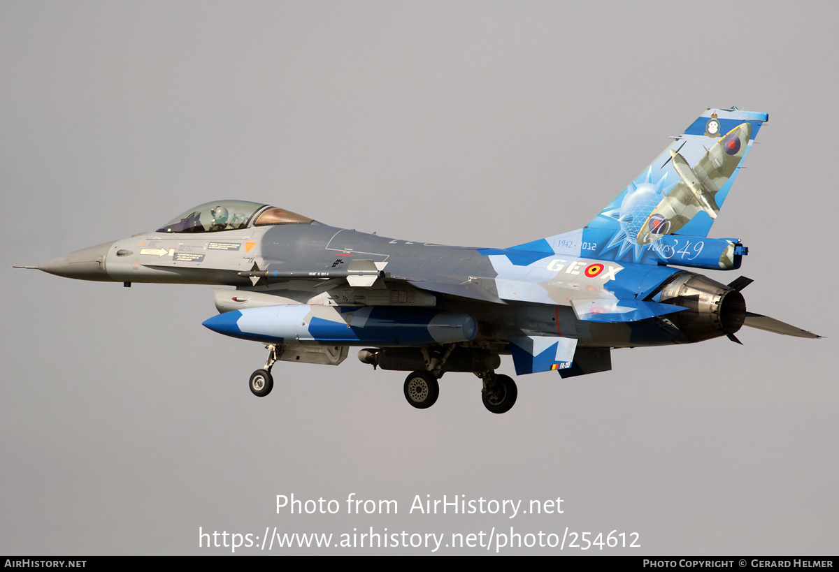 Aircraft Photo of FA-110 | General Dynamics F-16AM Fighting Falcon | Belgium - Air Force | AirHistory.net #254612