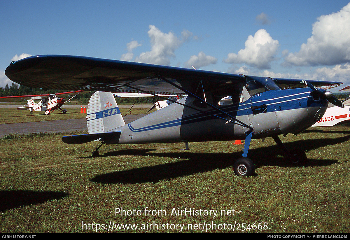 Aircraft Photo of C-GUIR | Cessna 140 | AirHistory.net #254668