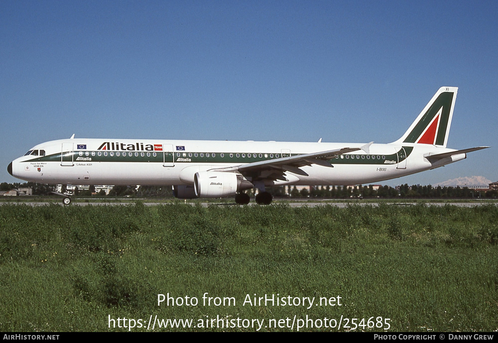 Aircraft Photo of I-BIXI | Airbus A321-112 | Alitalia | AirHistory.net #254685