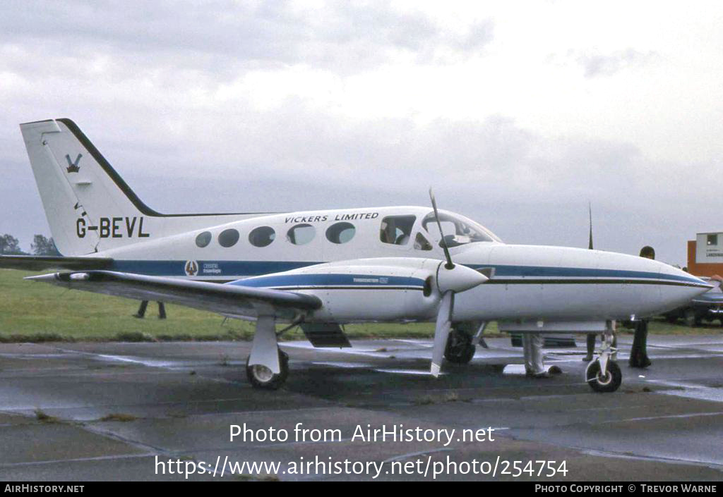 Aircraft Photo of G-BEVL | Cessna 421C Golden Eagle | AirHistory.net #254754