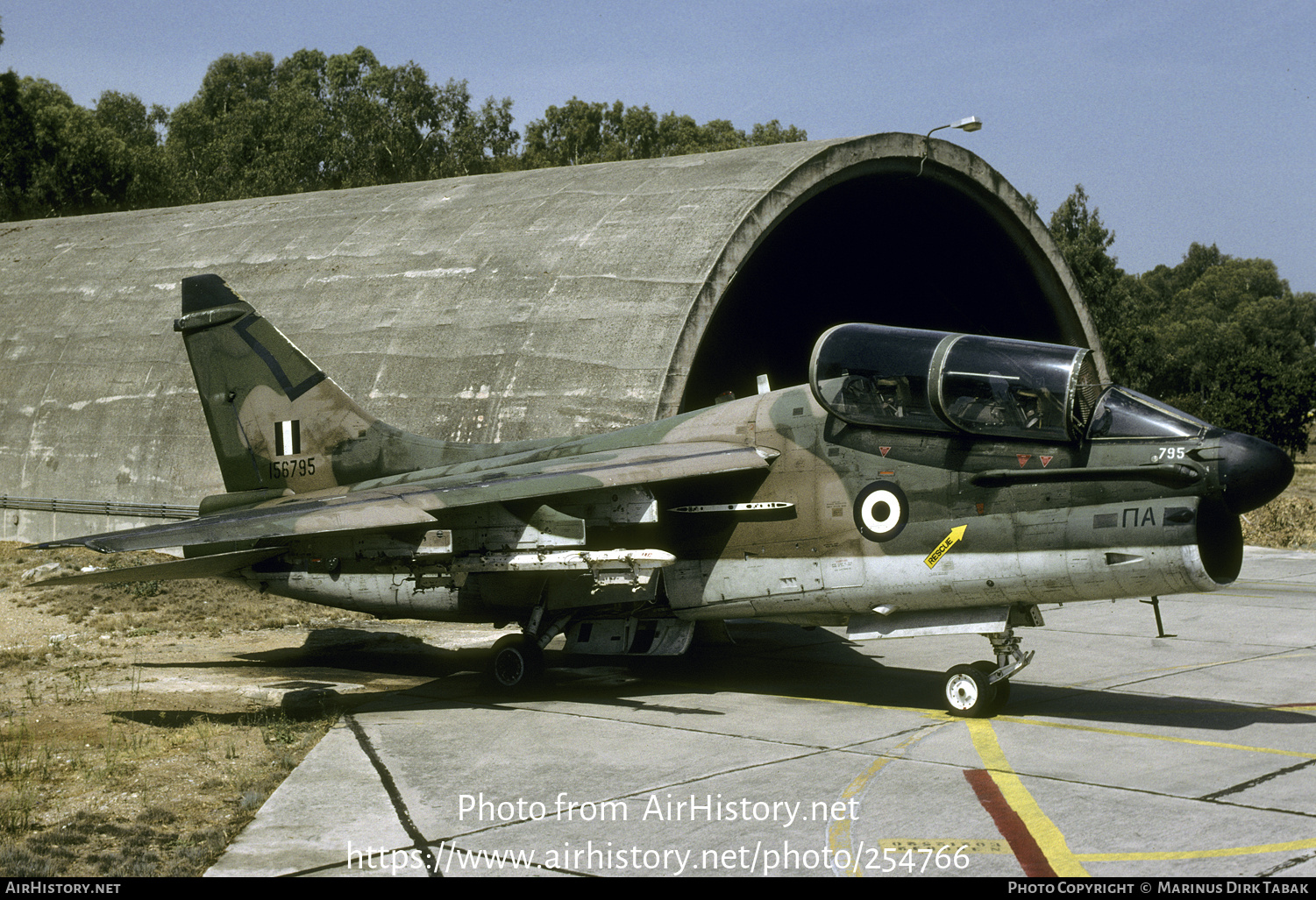 Aircraft Photo of 156795 | LTV TA-7C Corsair II | Greece - Air Force | AirHistory.net #254766