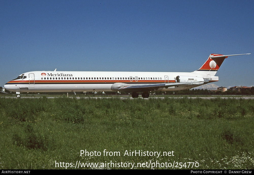 Aircraft Photo of I-SMEP | McDonnell Douglas MD-82 (DC-9-82) | Meridiana | AirHistory.net #254770