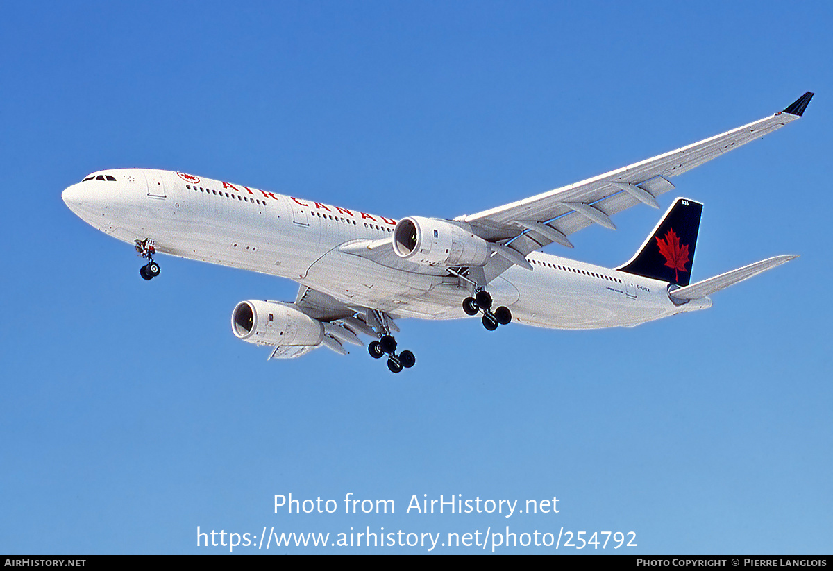 Aircraft Photo of C-GHKR | Airbus A330-343 | Air Canada | AirHistory.net #254792