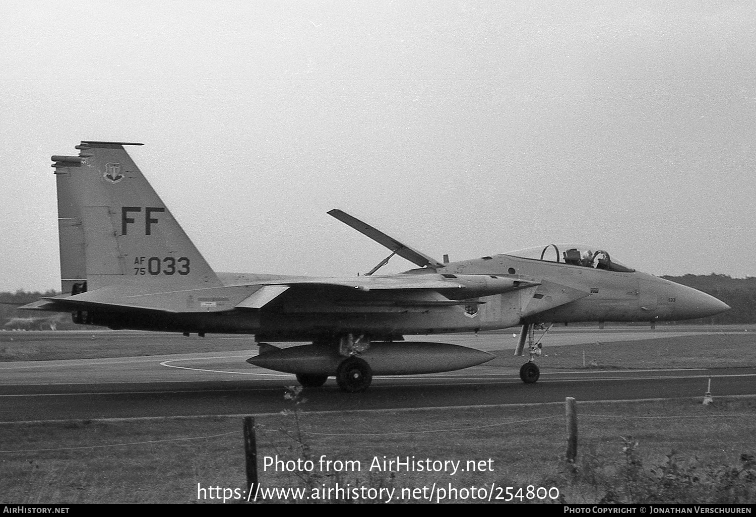 Aircraft Photo of 75-0033 / AF75-033 | McDonnell Douglas F-15A Eagle | USA - Air Force | AirHistory.net #254800