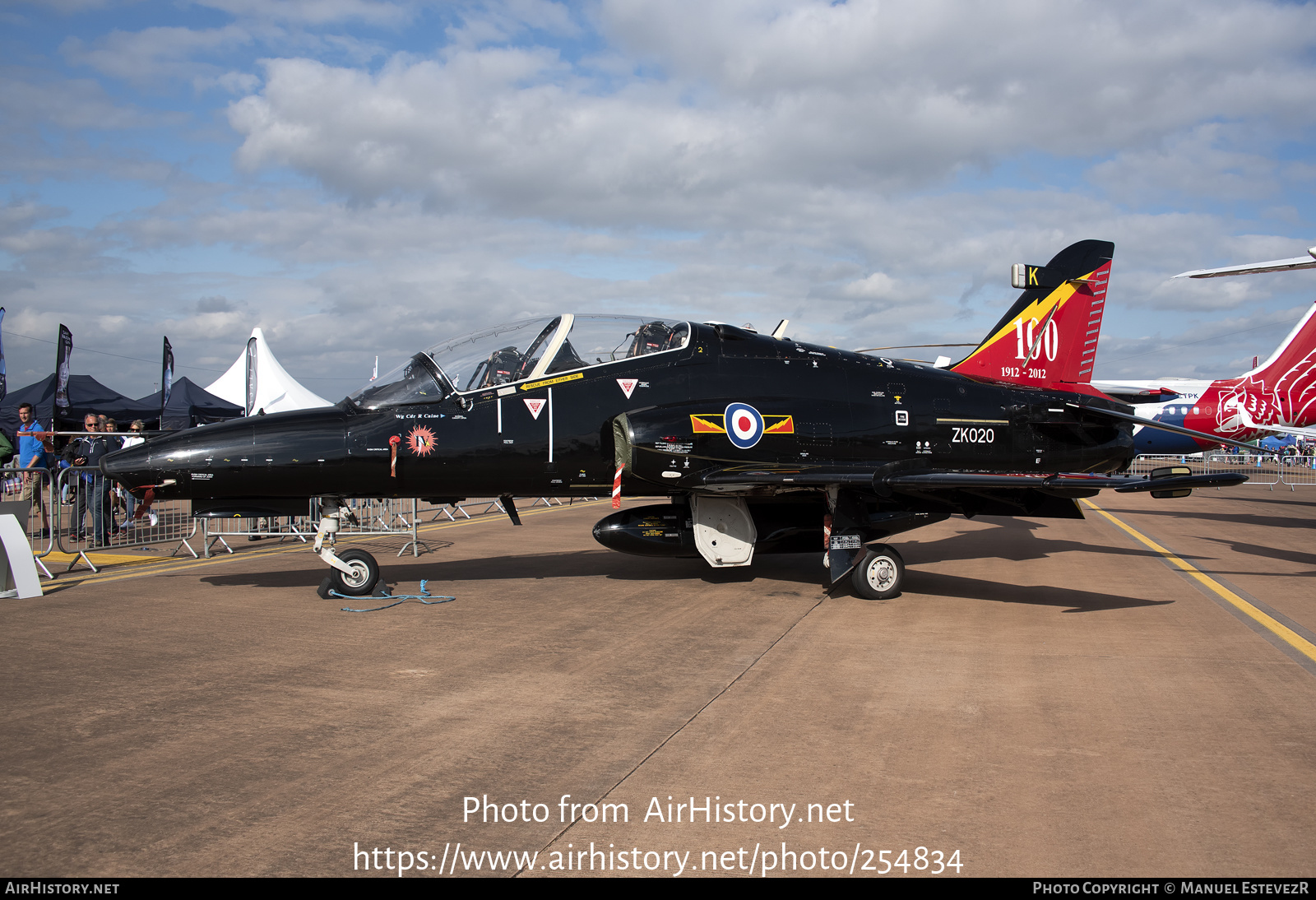 Aircraft Photo of ZK020 | BAE Systems Hawk T2 | UK - Air Force | AirHistory.net #254834