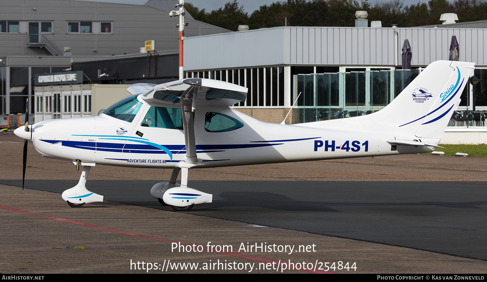 Aircraft Photo of PH-4S1 | TL Ultralight TL-3000 Sirius | Adventure Flights | AirHistory.net #254844