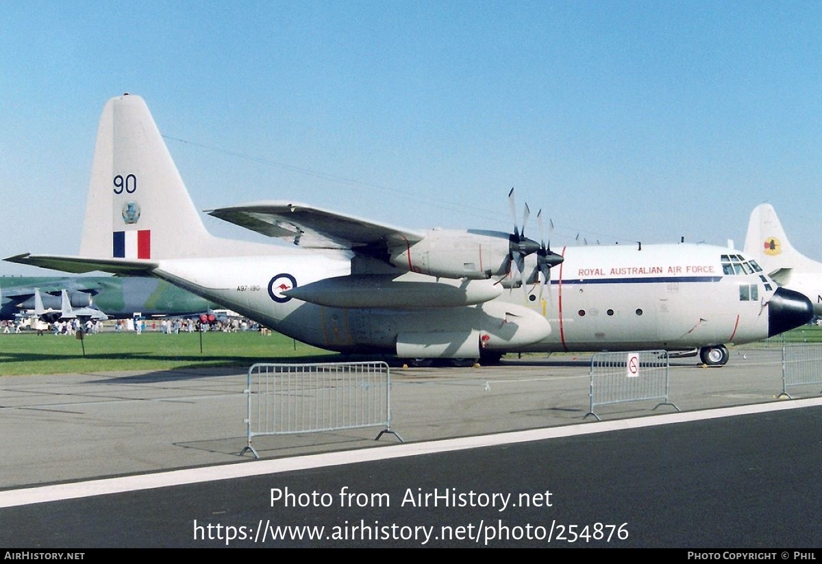 Aircraft Photo of A97-190 | Lockheed C-130E Hercules (L-382) | Australia - Air Force | AirHistory.net #254876