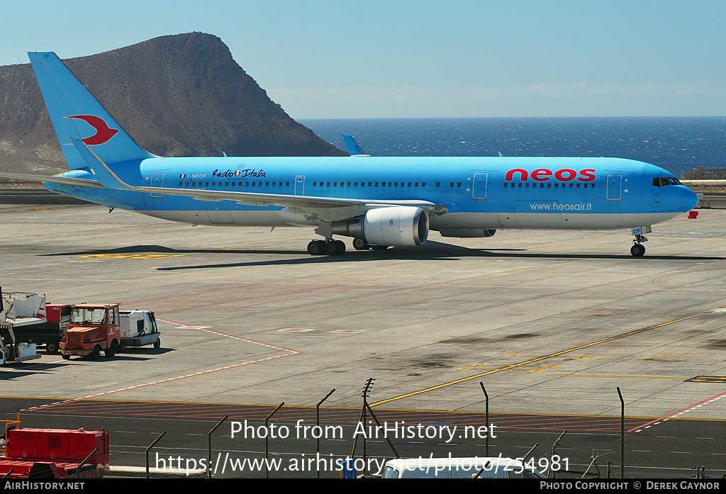 Aircraft Photo of I-NDOF | Boeing 767-306/ER | Neos | AirHistory.net #254981