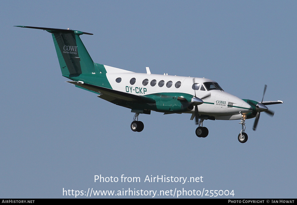 Aircraft Photo of OY-CKP | Beech B200 Super King Air | COWI Aerial Survey | AirHistory.net #255004