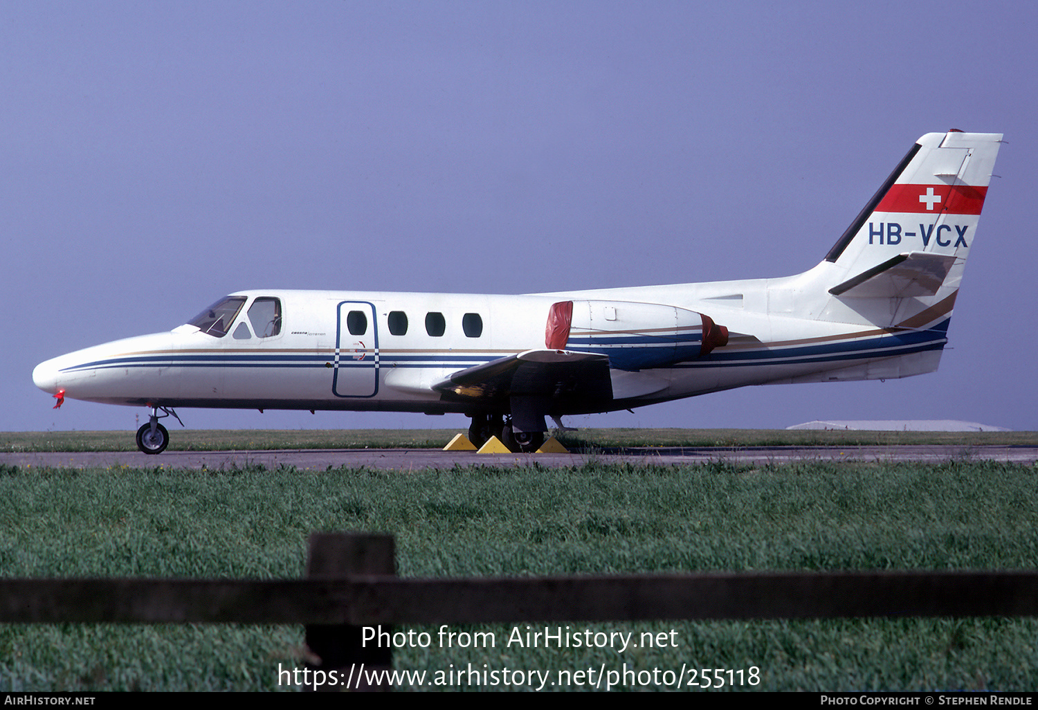 Aircraft Photo of HB-VCX | Cessna 500 Citation | AirHistory.net #255118