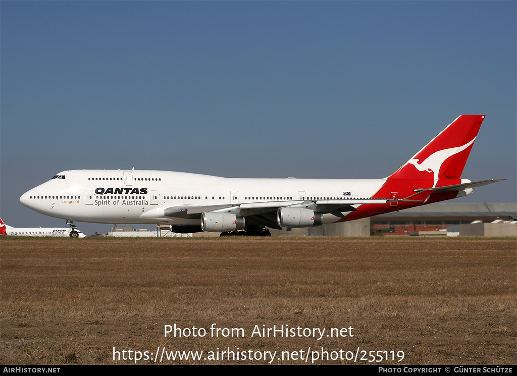 Aircraft Photo of VH-OJR | Boeing 747-438 | Qantas | AirHistory.net #255119