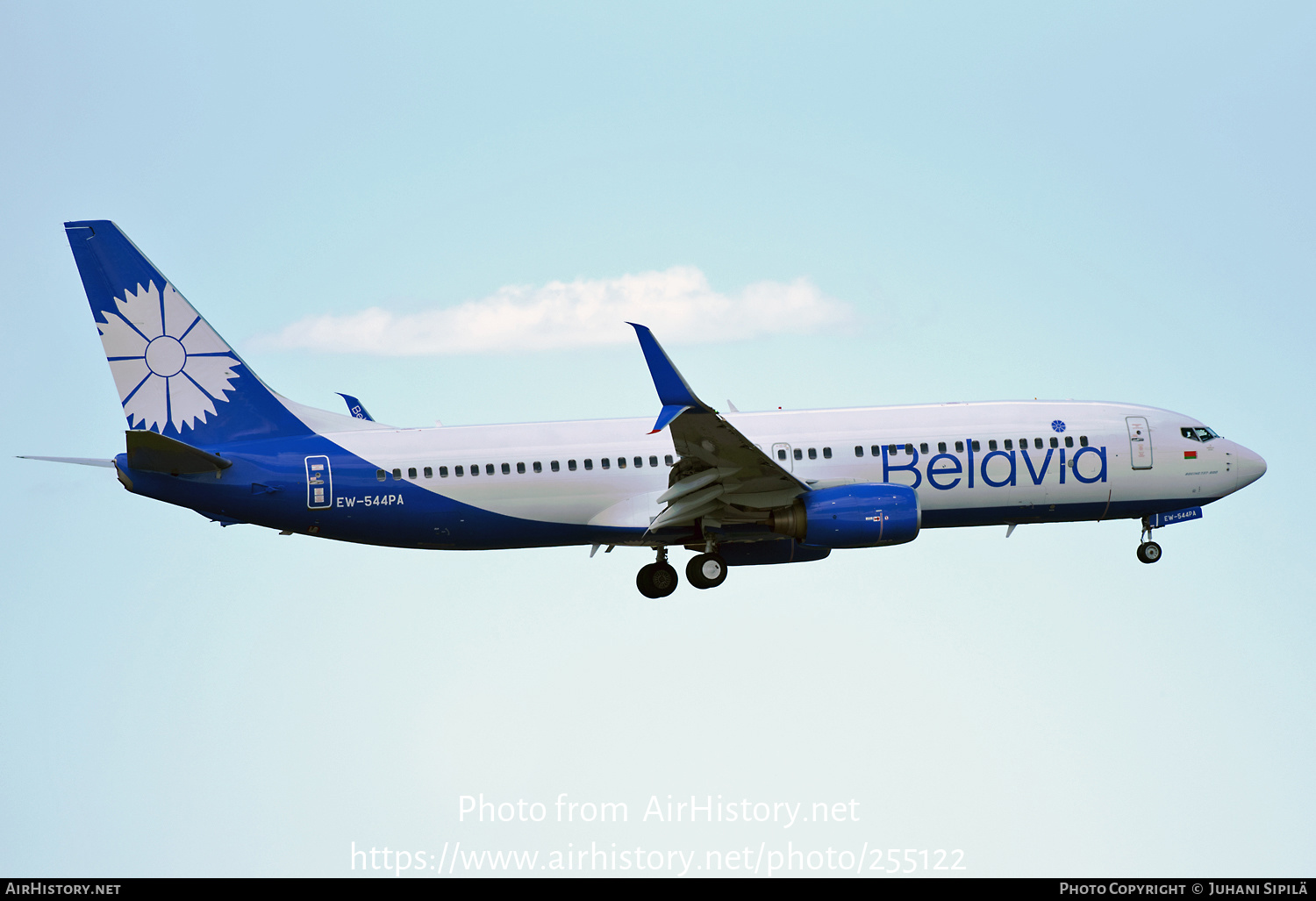 Aircraft Photo of EW-544PA | Boeing 737-8K5 | Belavia | AirHistory.net #255122