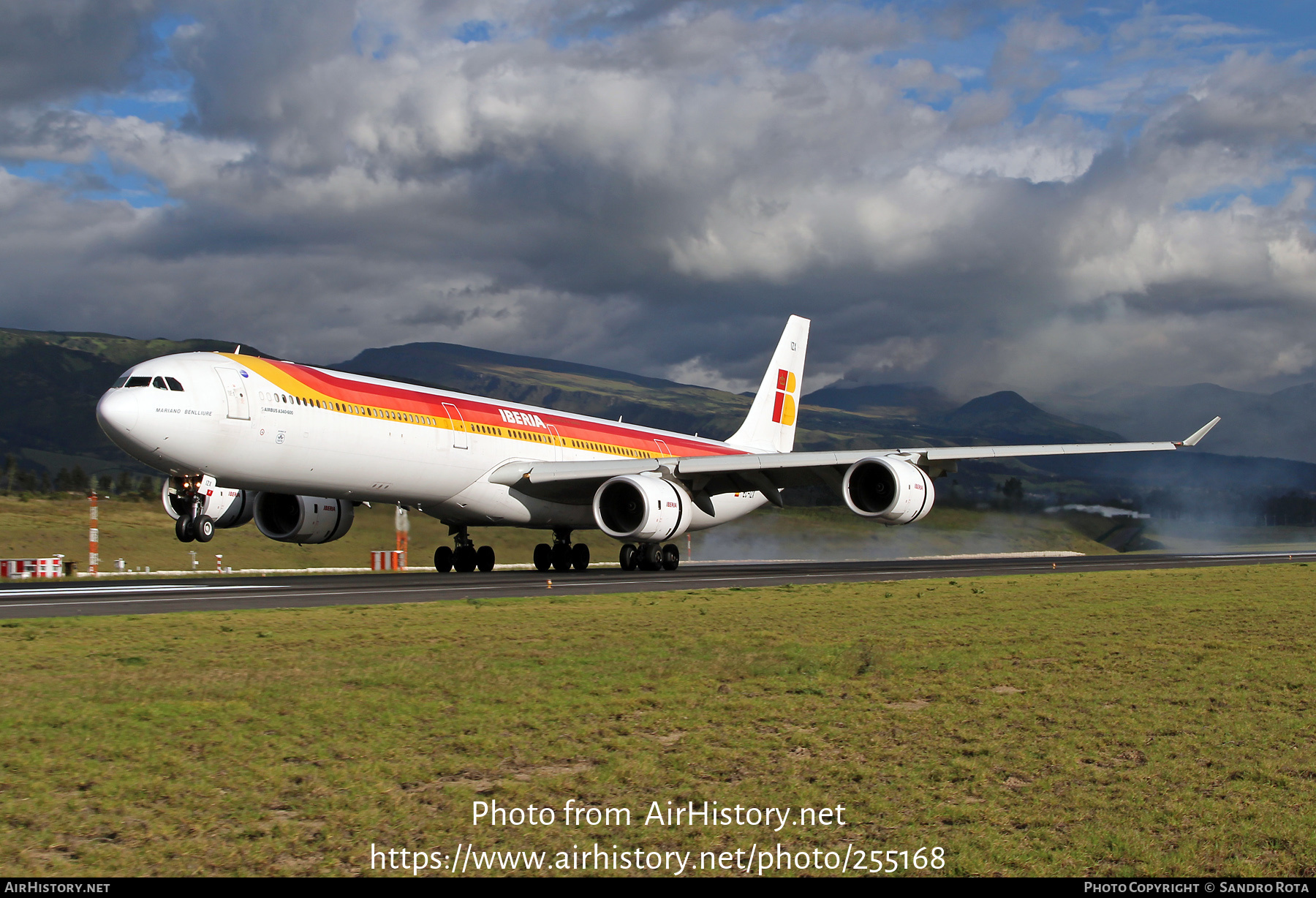 Aircraft Photo of EC-IZX | Airbus A340-642 | Iberia | AirHistory.net #255168