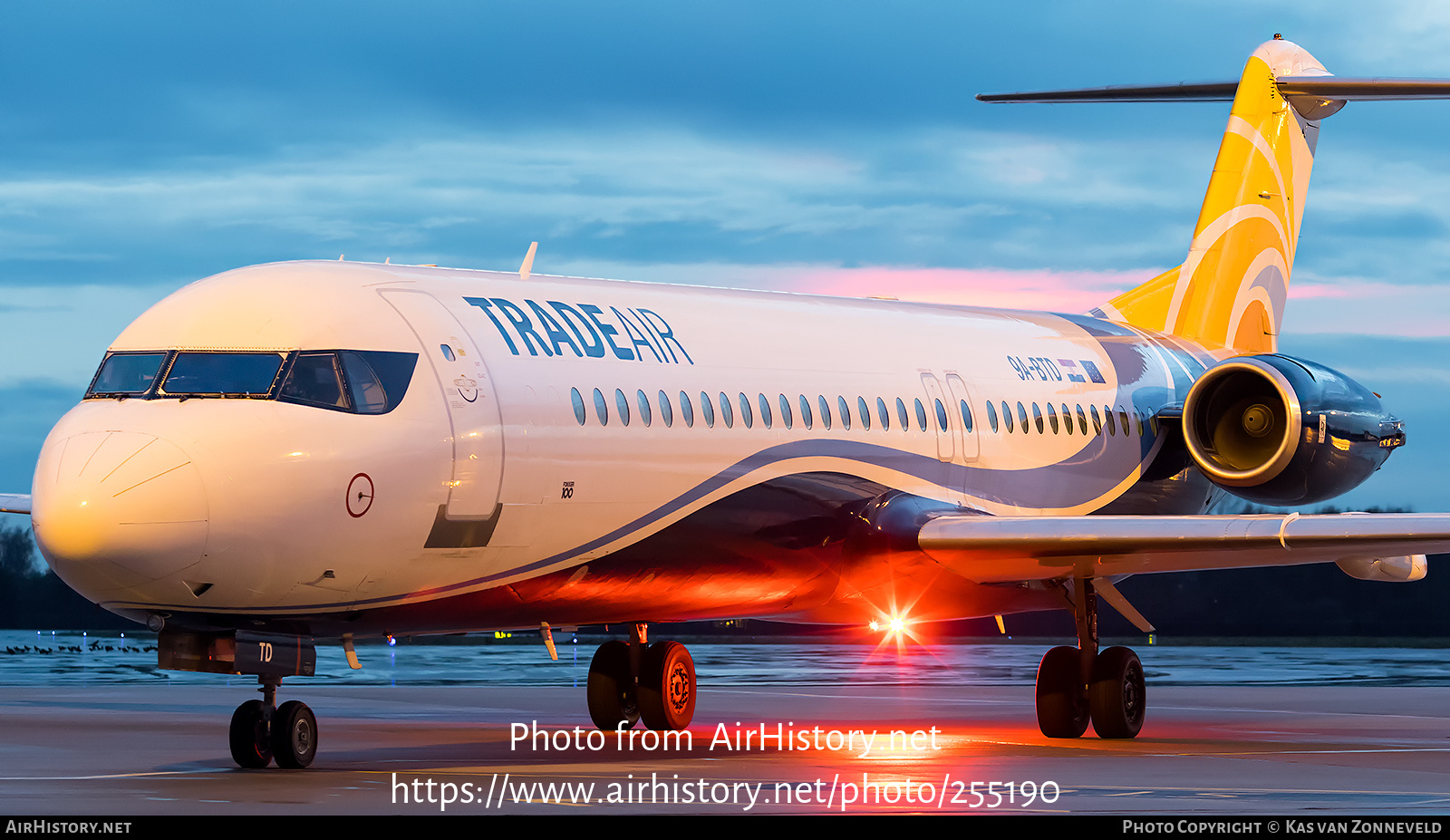 Aircraft Photo of 9A-BTD | Fokker 100 (F28-0100) | Trade Air | AirHistory.net #255190