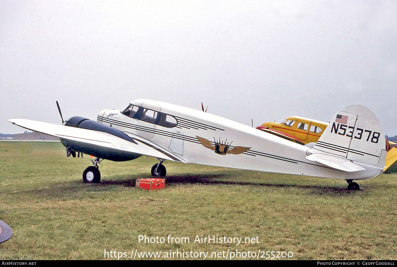 Aircraft Photo of N53378 | Cessna T-50 Bobcat | AirHistory.net #255200