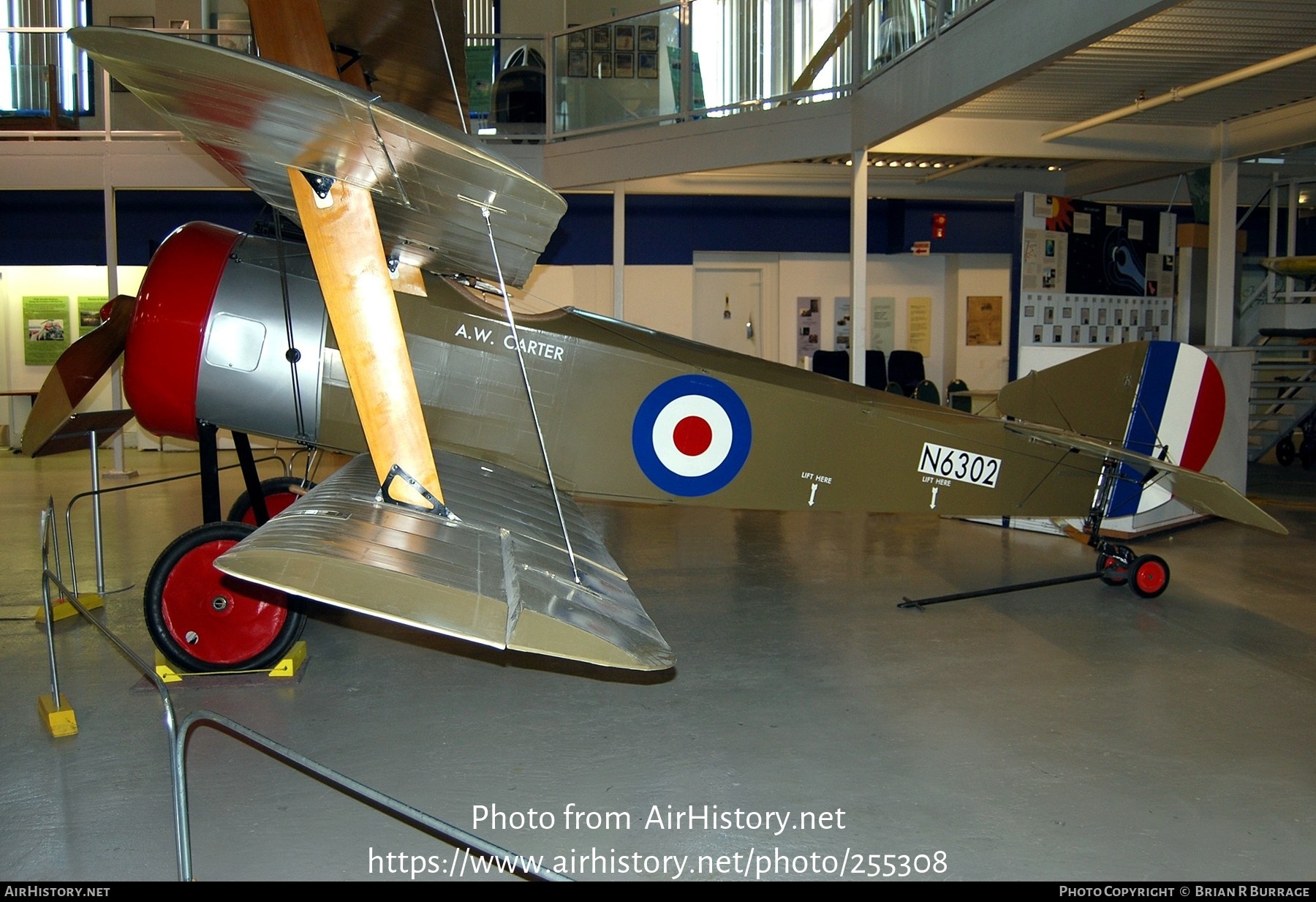 Aircraft Photo of N6302 | Sopwith Triplane (replica) | UK - Navy ...