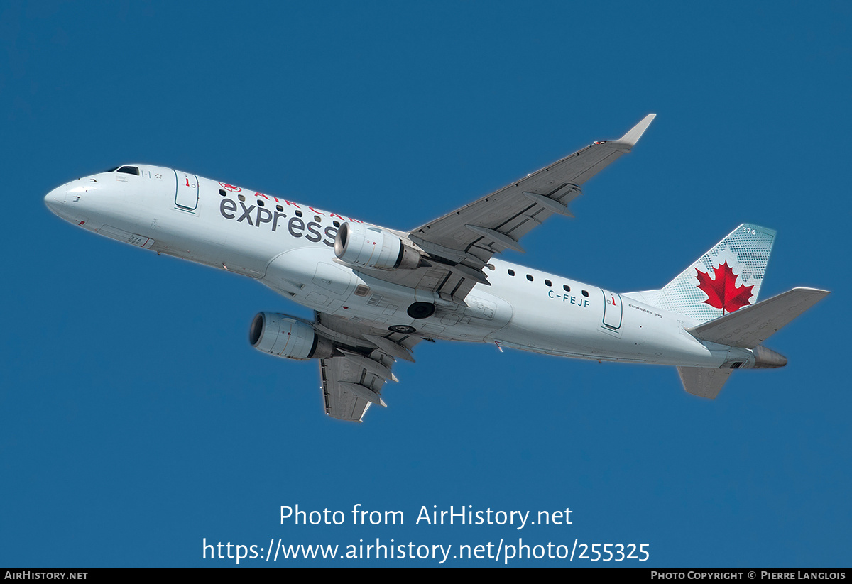 Aircraft Photo of C-FEJF | Embraer 175LR (ERJ-170-200LR) | Air Canada Express | AirHistory.net #255325