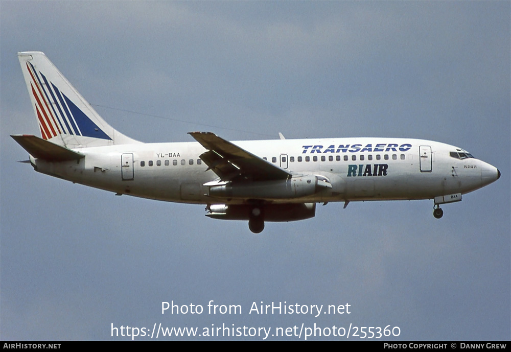 Aircraft Photo of YL-BAA | Boeing 737-236/Adv | Transaero Airlines | AirHistory.net #255360