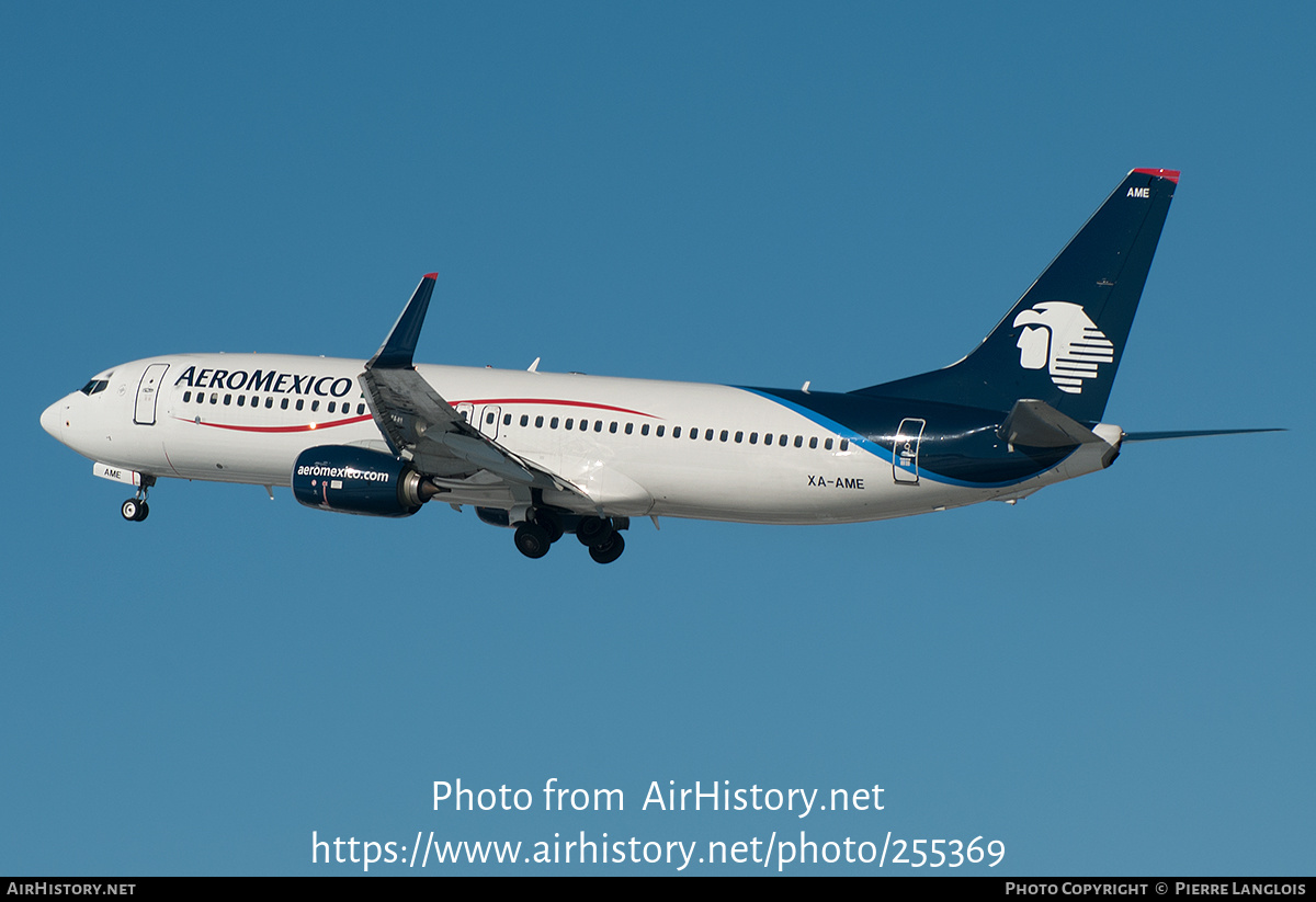 Aircraft Photo of XA-AME | Boeing 737-852 | AeroMéxico | AirHistory.net #255369