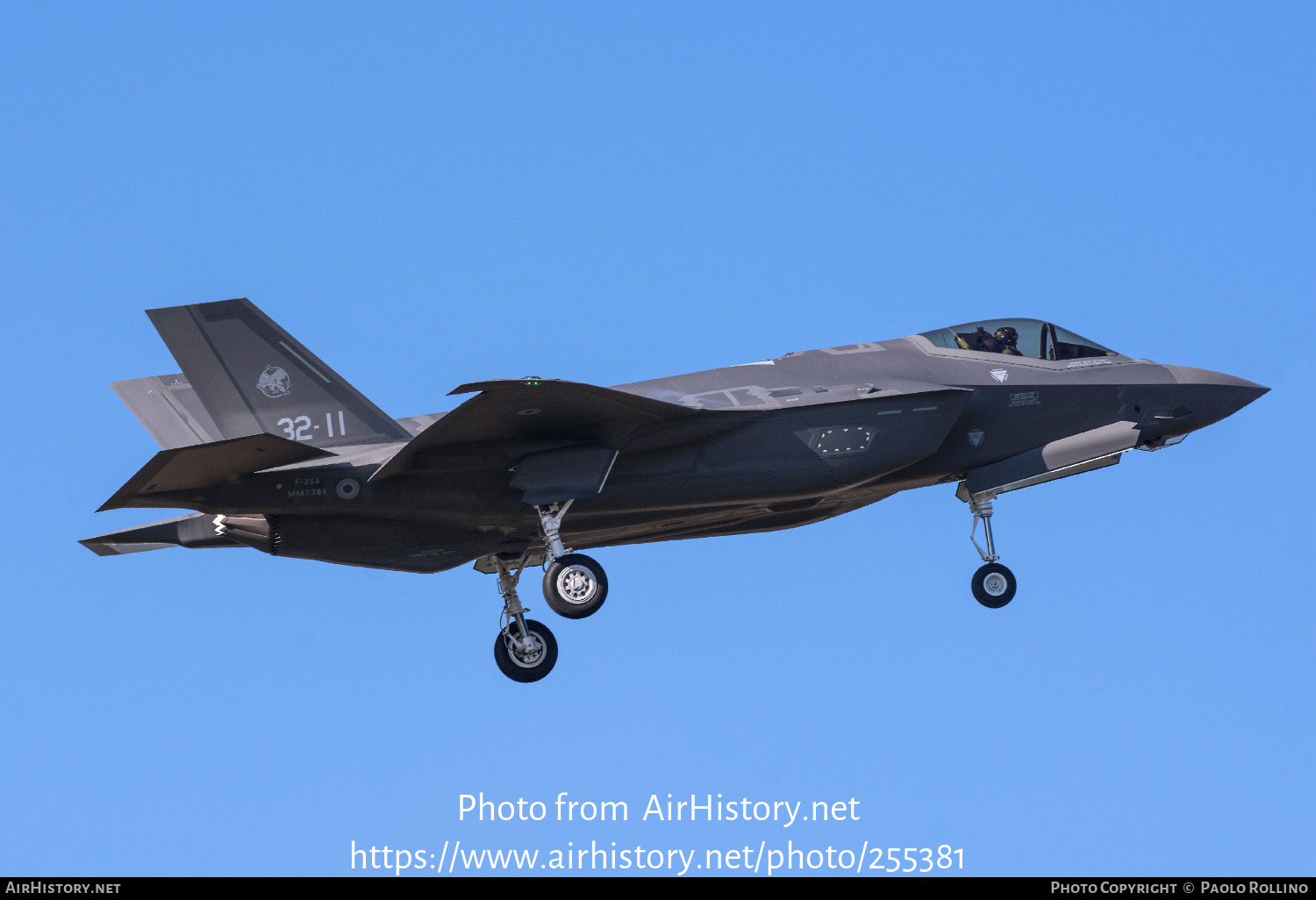 Aircraft Photo of MM7361 | Lockheed Martin F-35A Lightning II | Italy - Air Force | AirHistory.net #255381