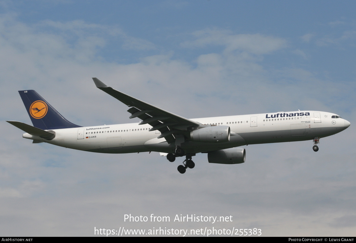 Aircraft Photo of D-AIKB | Airbus A330-343 | Lufthansa | AirHistory.net #255383