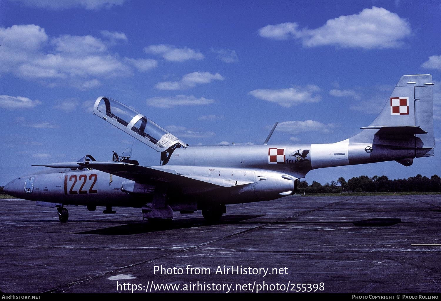 Aircraft Photo of 1222 | PZL-Mielec TS-11 Iskra bis DF | Poland - Air Force | AirHistory.net #255398