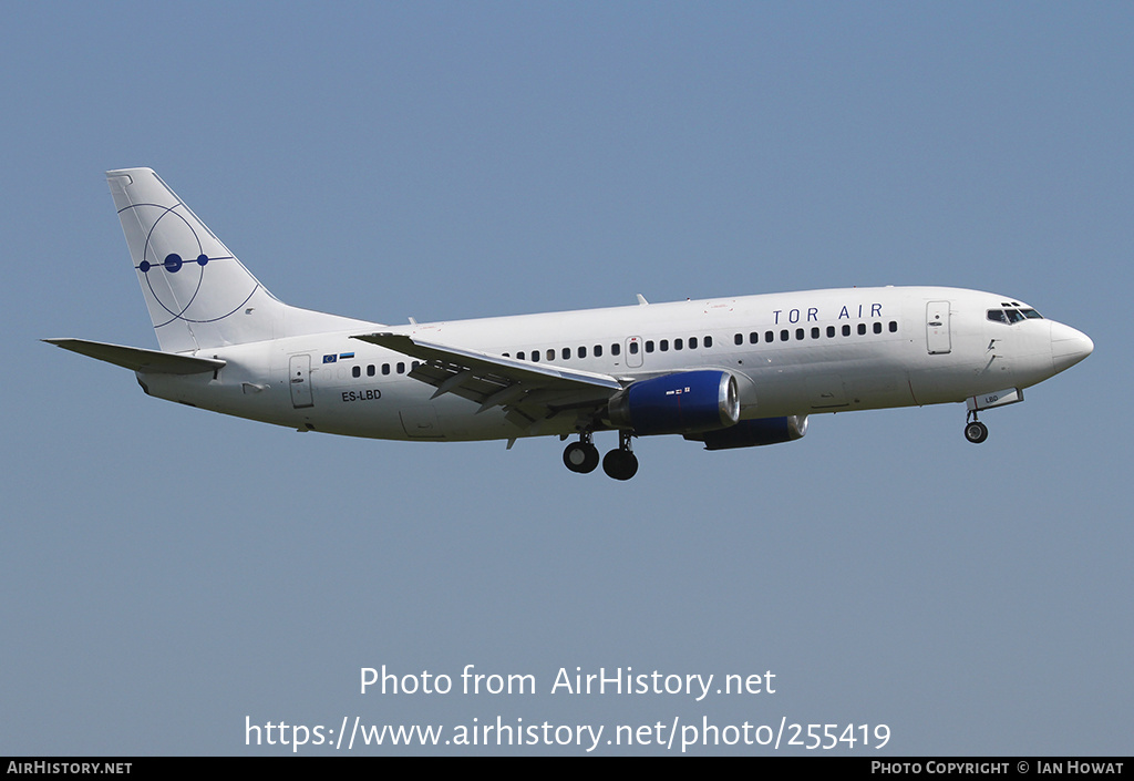 Aircraft Photo of ES-LBD | Boeing 737-35B | Tor Air | AirHistory.net #255419