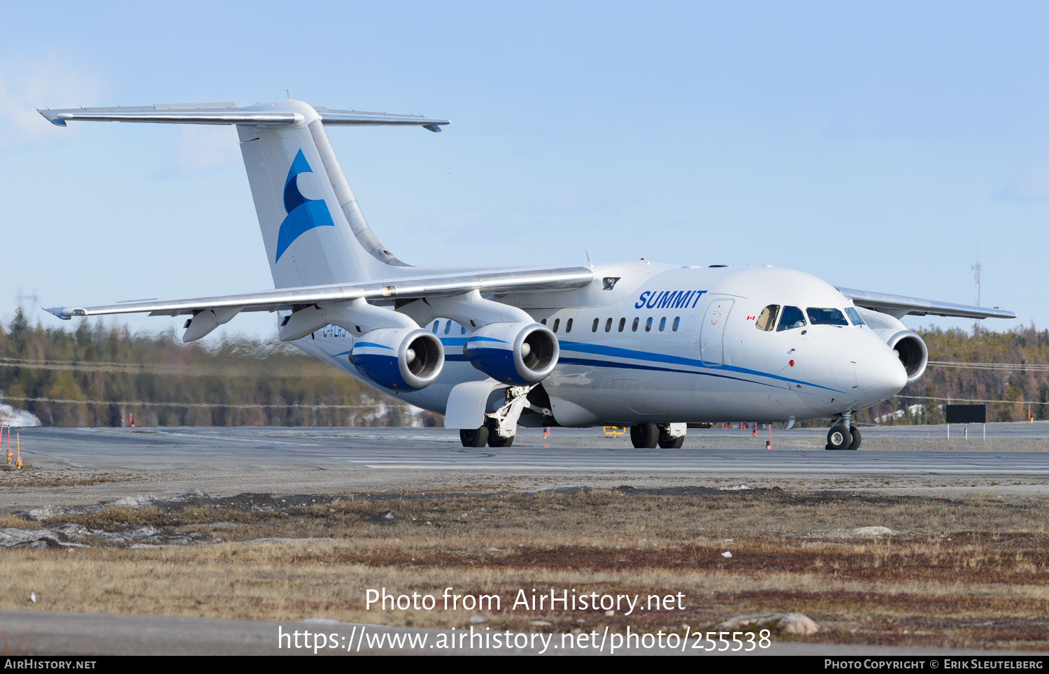 Aircraft Photo of C-FLRJ | British Aerospace Avro 146-RJ85 | Summit Air | AirHistory.net #255538