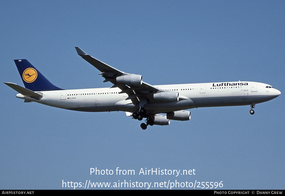 Aircraft Photo of D-AIGA | Airbus A340-311 | Lufthansa | AirHistory.net #255596