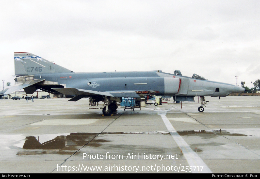 Aircraft Photo of 63-7746 / AF63-746 | McDonnell RF-4C Phantom II | USA - Air Force | AirHistory.net #255717