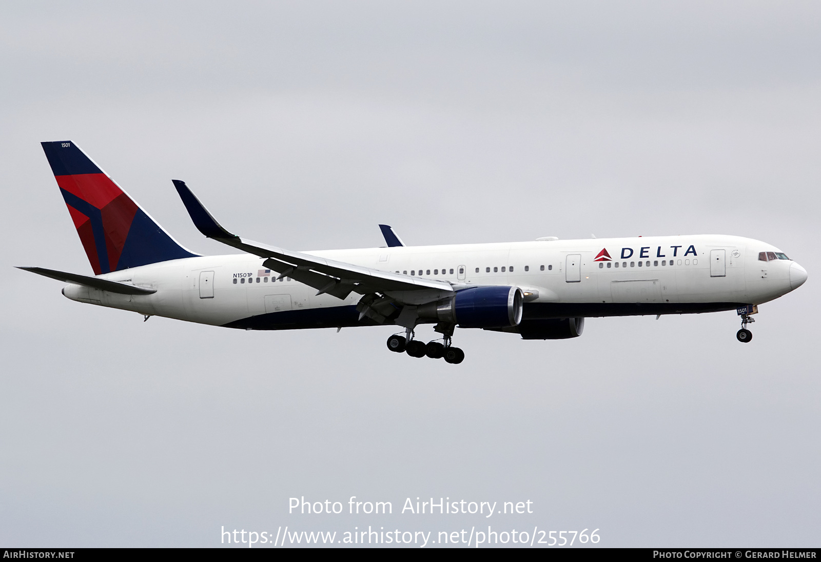 Aircraft Photo of N1501P | Boeing 767-3P6/ER | Delta Air Lines | AirHistory.net #255766