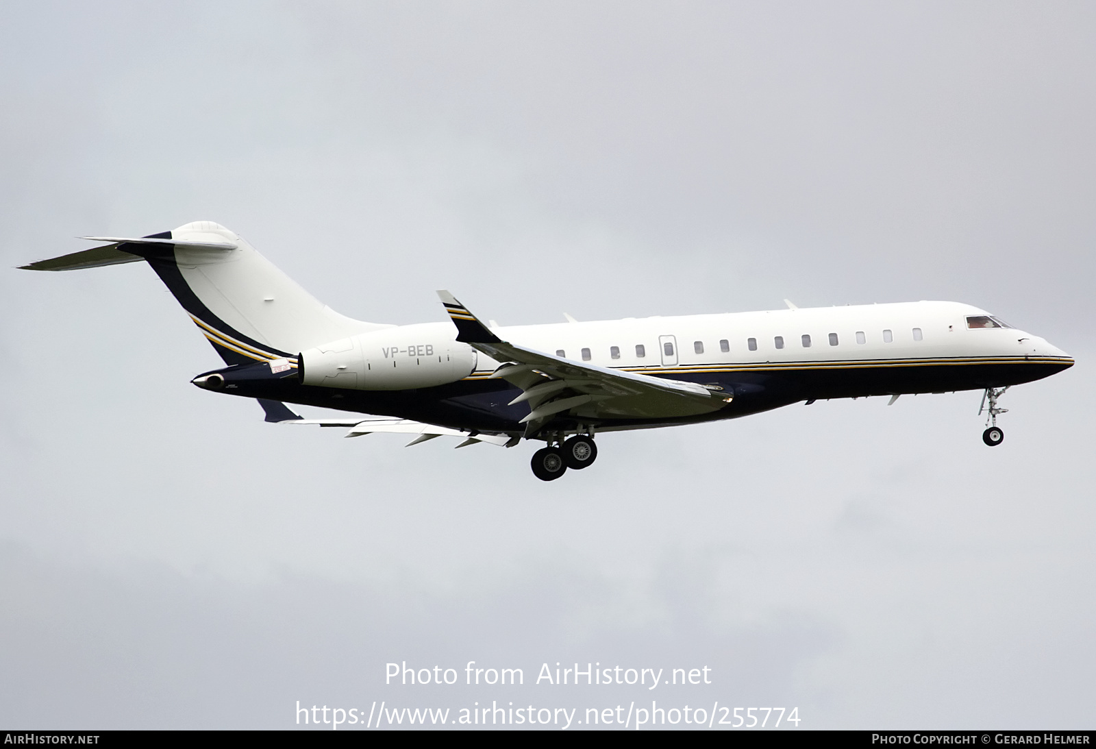 Aircraft Photo of VP-BEB | Bombardier Global Express XRS (BD-700-1A10) | AirHistory.net #255774