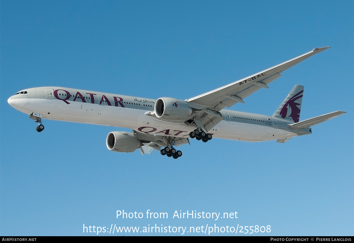 Aircraft Photo of A7-BAL | Boeing 777-3DZ/ER | Qatar Airways | AirHistory.net #255808