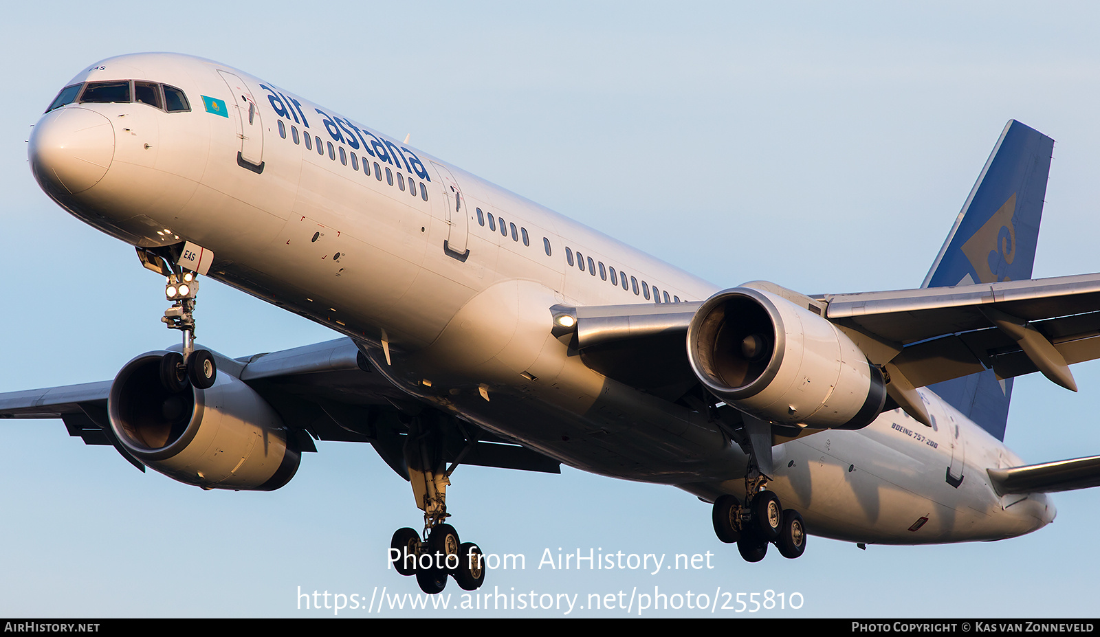 Aircraft Photo of P4-EAS | Boeing 757-2G5 | Air Astana | AirHistory.net #255810