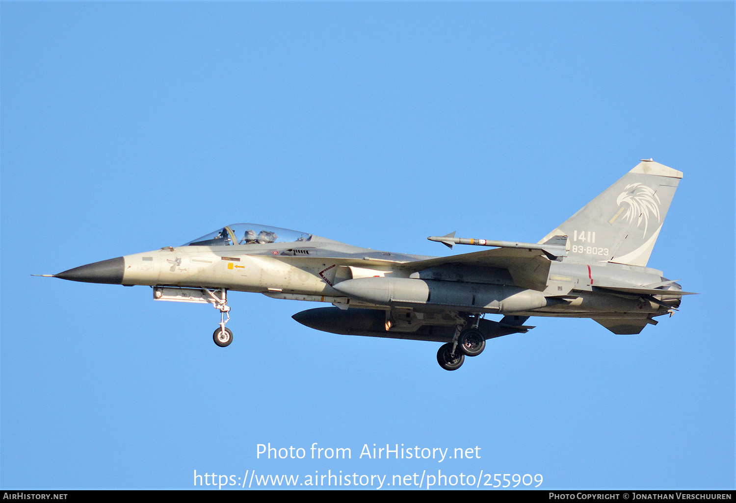 Aircraft Photo of 1411 / 83-8023 | AIDC F-CK-1C Hsung Ying | Taiwan - Air Force | AirHistory.net #255909