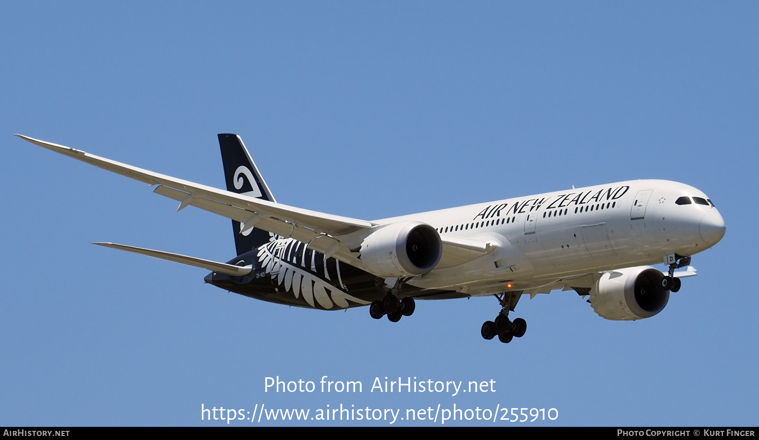 Aircraft Photo of ZK-NZI | Boeing 787-9 Dreamliner | Air New Zealand | AirHistory.net #255910