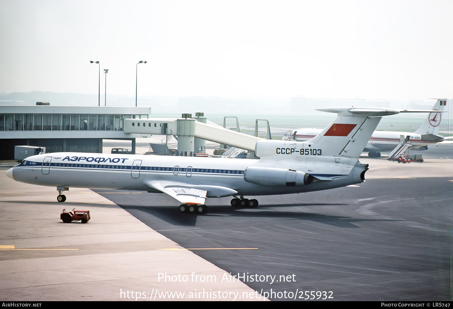 Aircraft Photo of CCCP-85103 | Tupolev Tu-154A | Aeroflot | AirHistory.net #255932