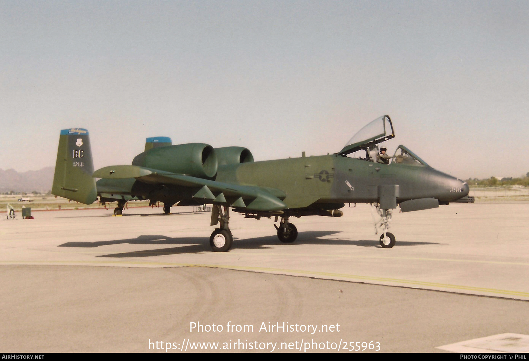 Aircraft Photo of 80-0266 / AF80-266 | Fairchild A-10A Thunderbolt II | USA - Air Force | AirHistory.net #255963