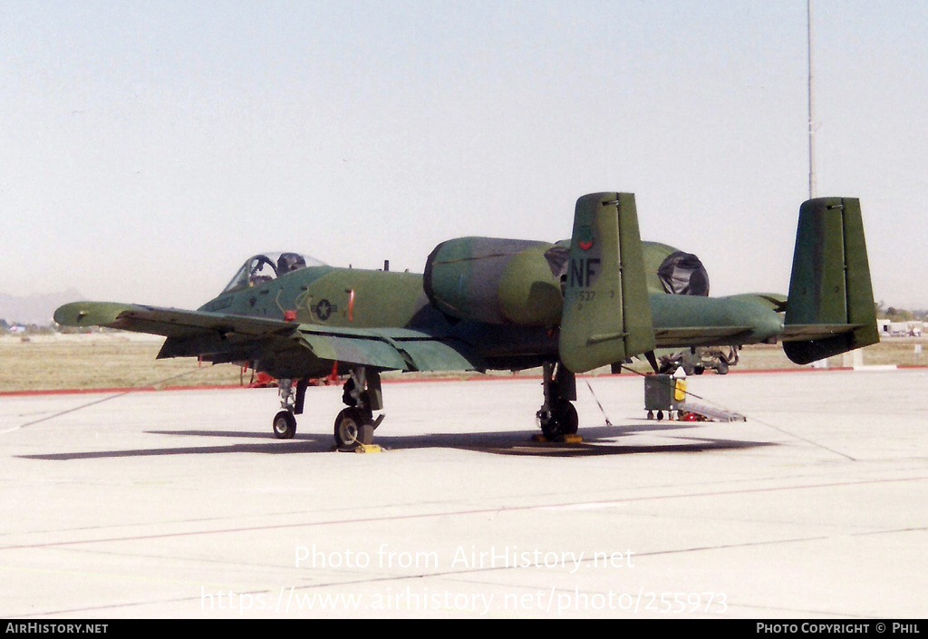 Aircraft Photo of 76-0537 / AF76-537 | Fairchild OA-10A Thunderbolt II | USA - Air Force | AirHistory.net #255973