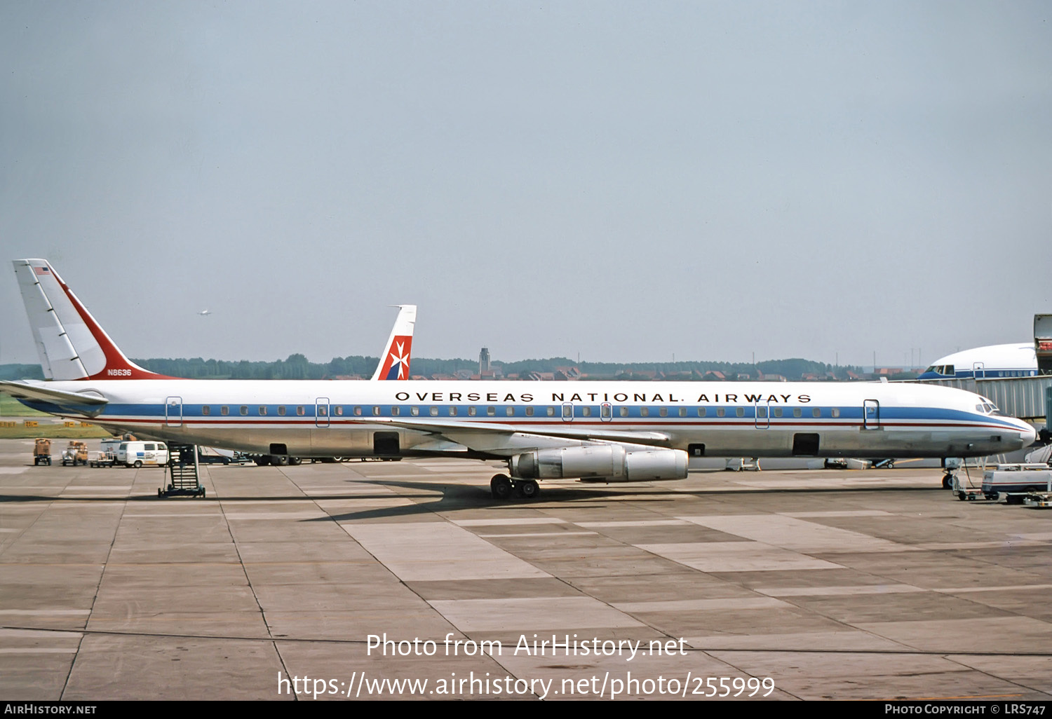 Aircraft Photo of N8636 | McDonnell Douglas DC-8-63CF | Overseas National Airways - ONA | AirHistory.net #255999